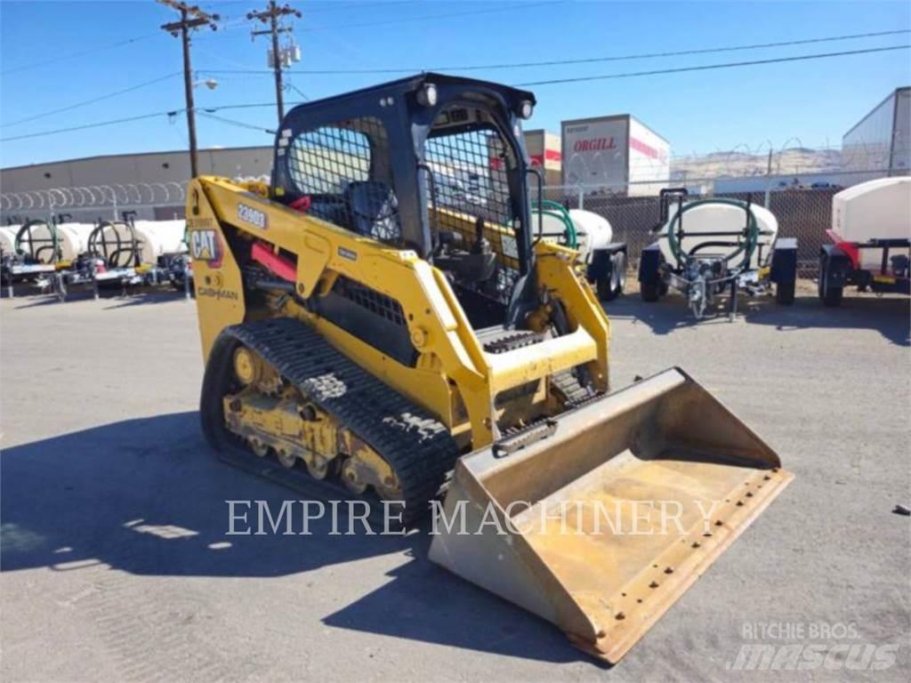 CAT 239D3 Krautuvai su šoniniu pasukimu