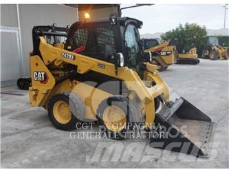 CAT 242D3 Krautuvai su šoniniu pasukimu