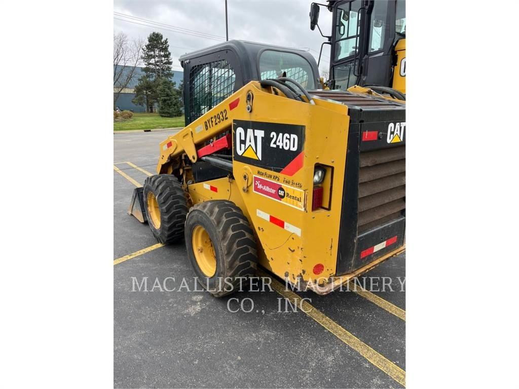 CAT 246D Krautuvai su šoniniu pasukimu
