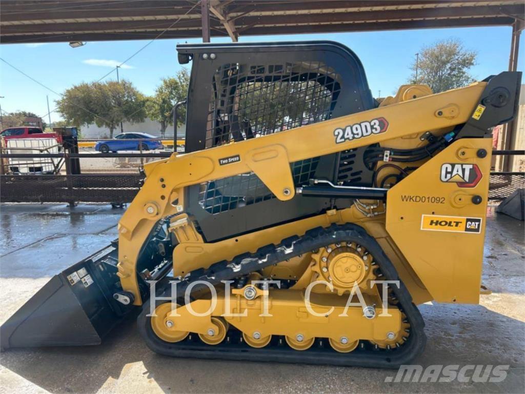 CAT 249D Krautuvai su šoniniu pasukimu