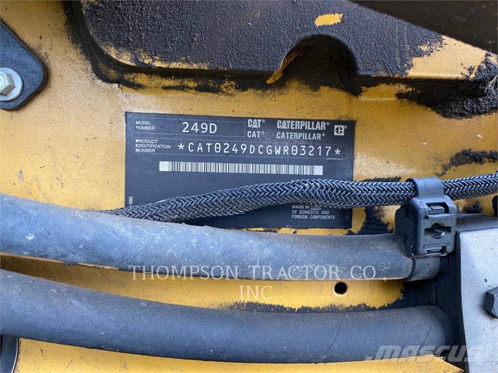 CAT 249D Vikšriniai krautuvai