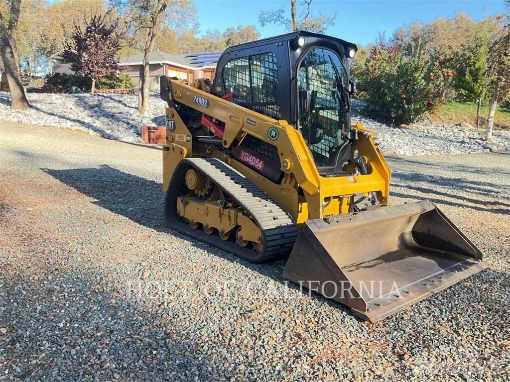 CAT 249D3 Krautuvai su šoniniu pasukimu