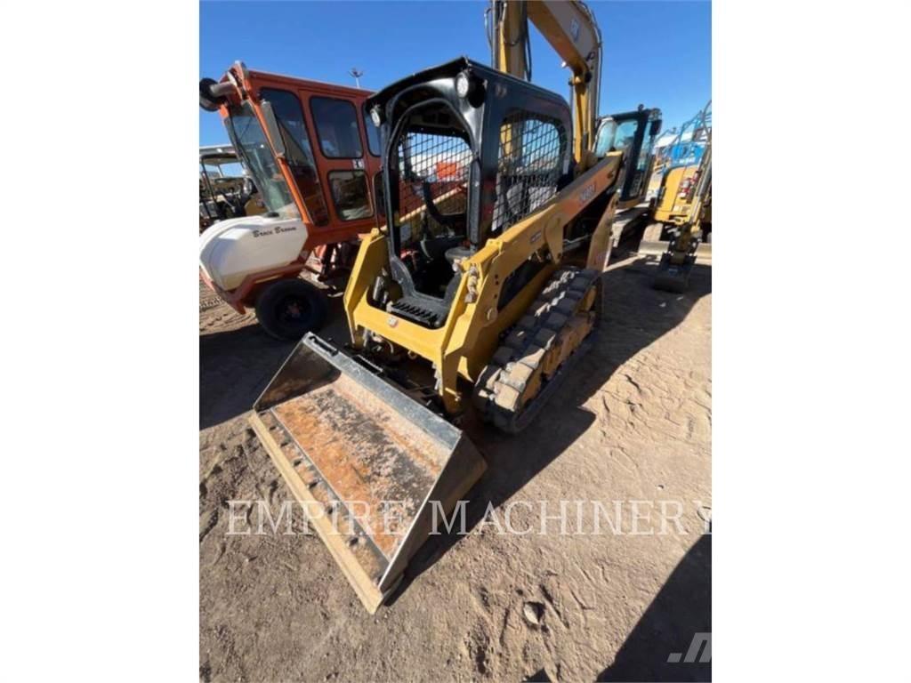 CAT 249D3 Krautuvai su šoniniu pasukimu