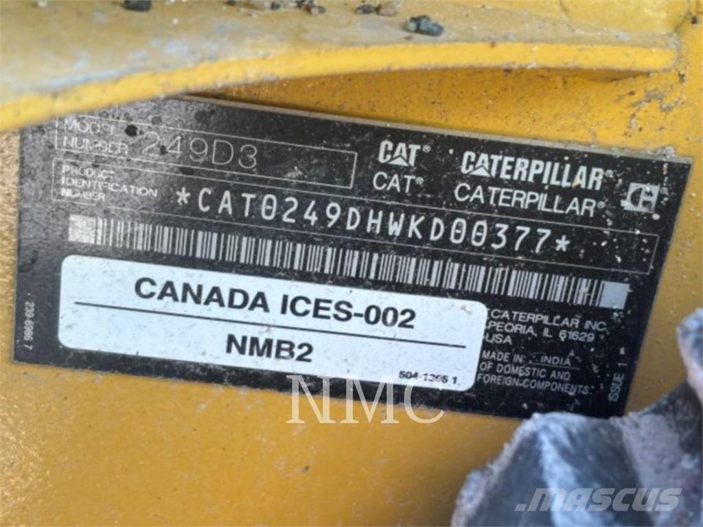 CAT 249D3 Vikšriniai krautuvai