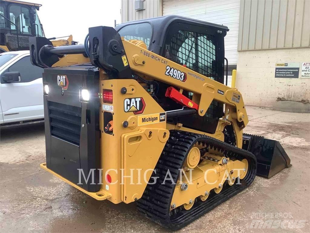 CAT 249D3 AQB Krautuvai su šoniniu pasukimu