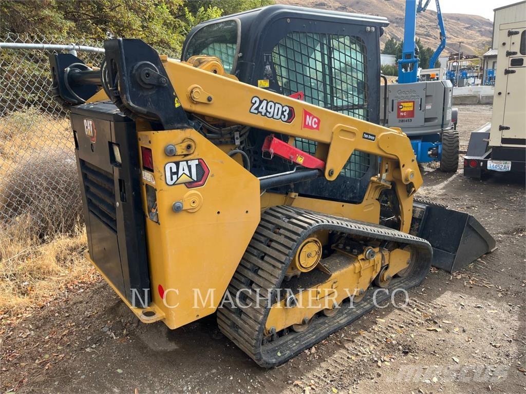 CAT 249D3 H2CB Krautuvai su šoniniu pasukimu