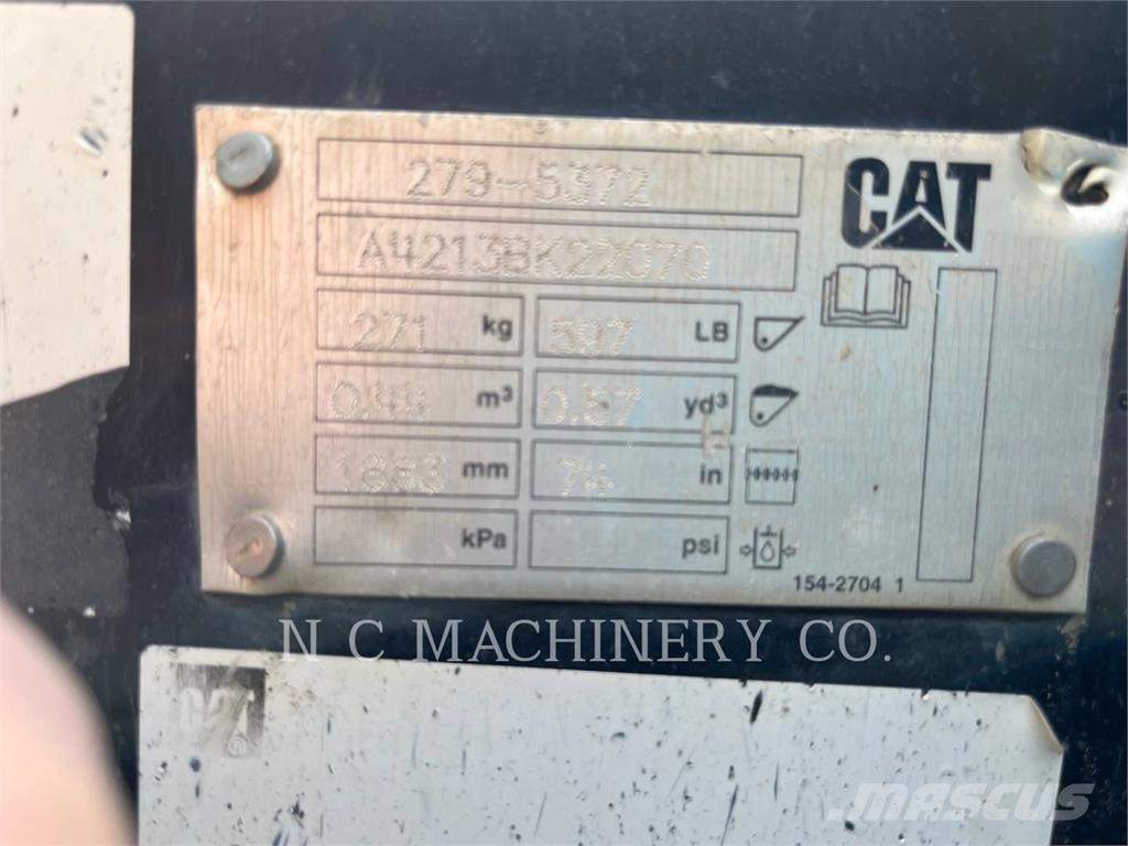 CAT 249D3 H2CB Krautuvai su šoniniu pasukimu