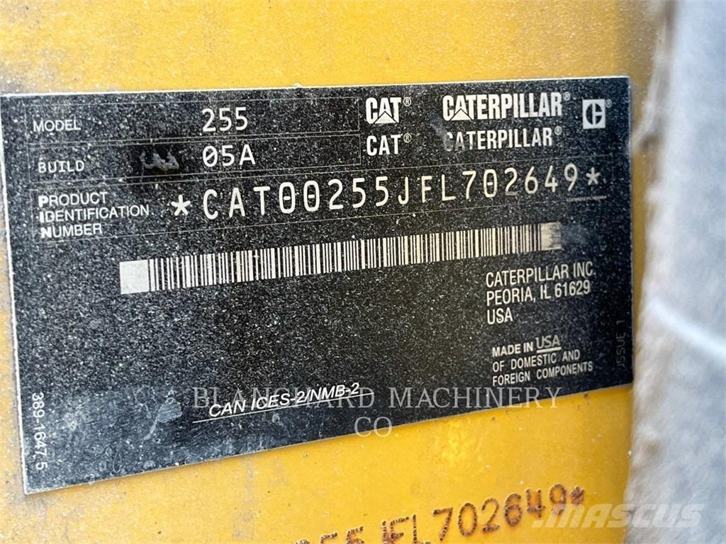 CAT 255 Vikšriniai krautuvai