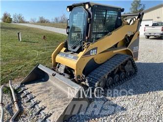 CAT 257B Krautuvai su šoniniu pasukimu