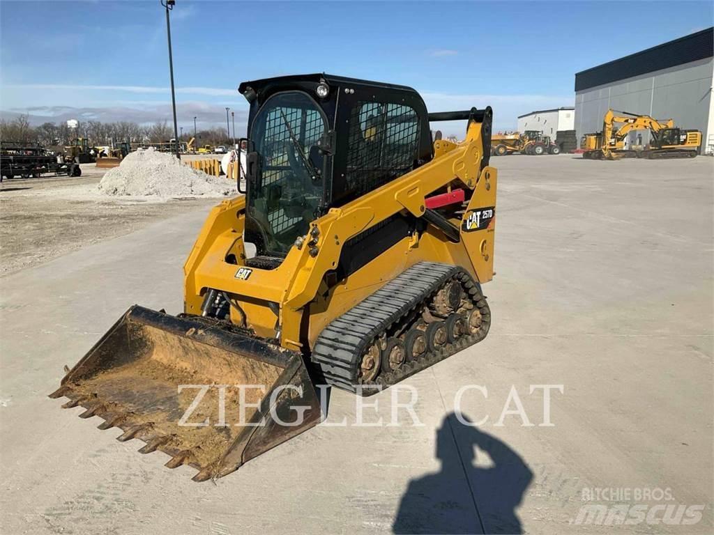 CAT 257D Vikšriniai krautuvai