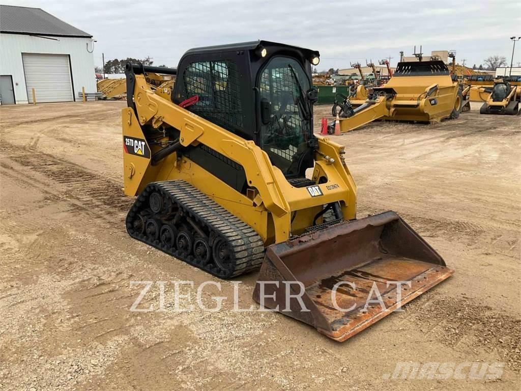 CAT 257D Vikšriniai krautuvai