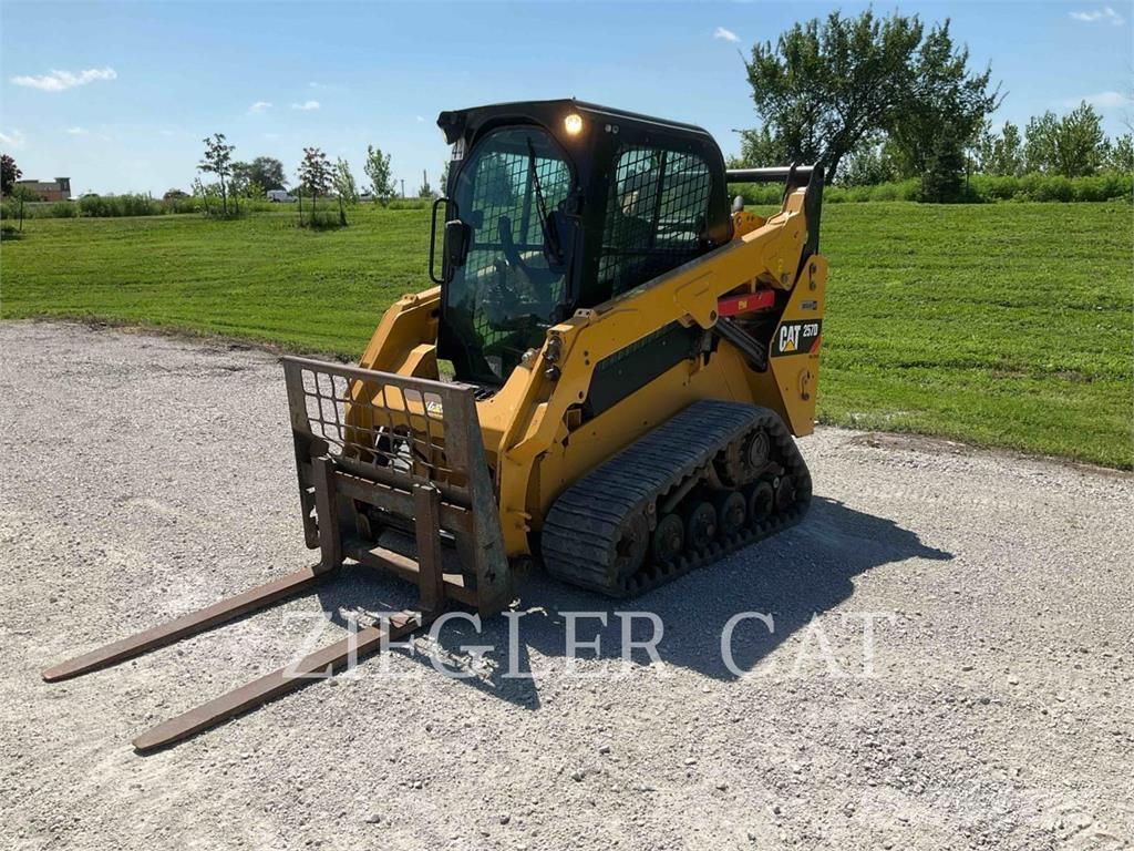 CAT 257D Vikšriniai krautuvai