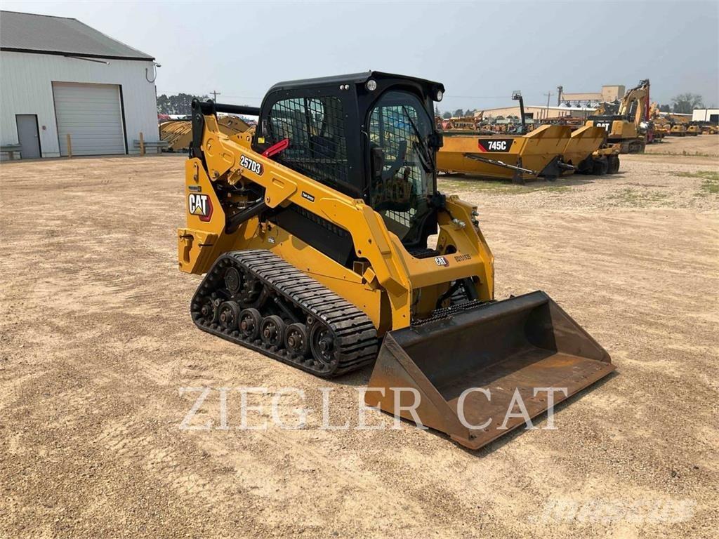 CAT 257D3 Vikšriniai krautuvai