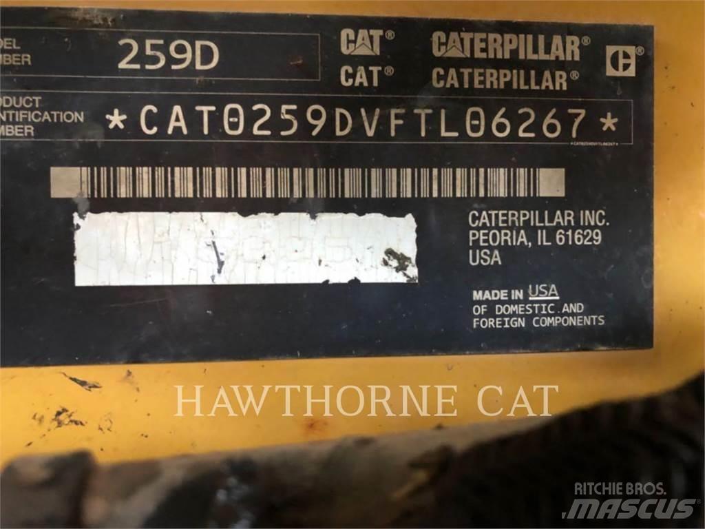 CAT 259D Vikšriniai krautuvai