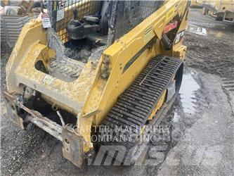 CAT 259D Krautuvai su šoniniu pasukimu