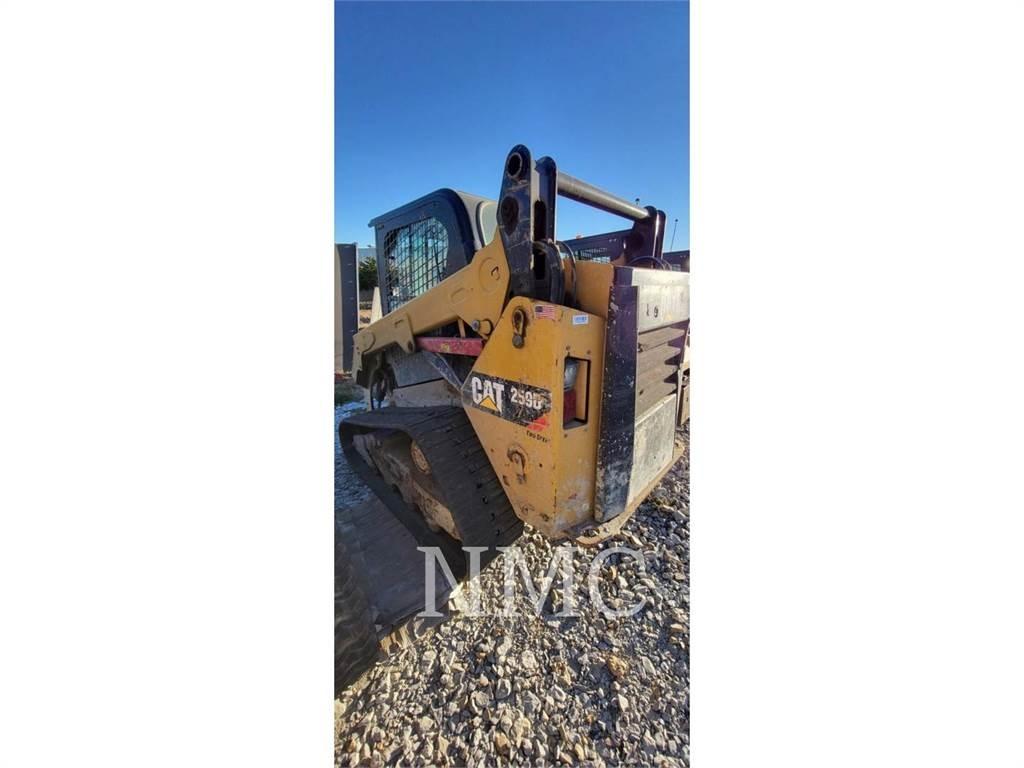 CAT 259D Krautuvai su šoniniu pasukimu