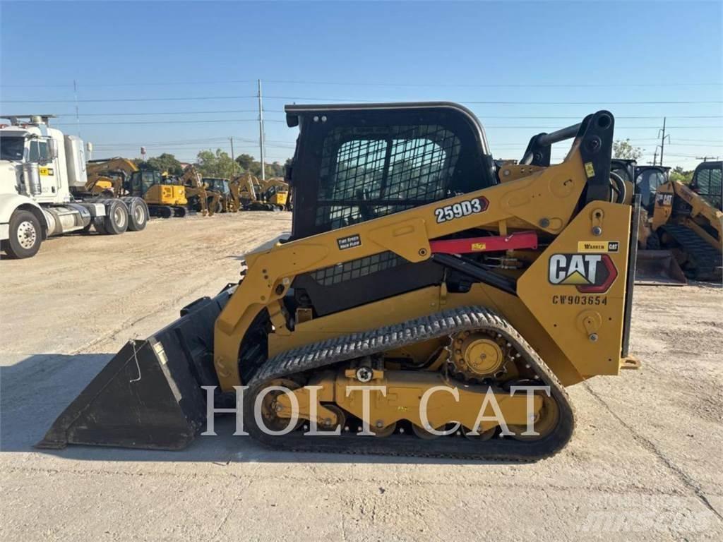 CAT 259D Vikšriniai krautuvai