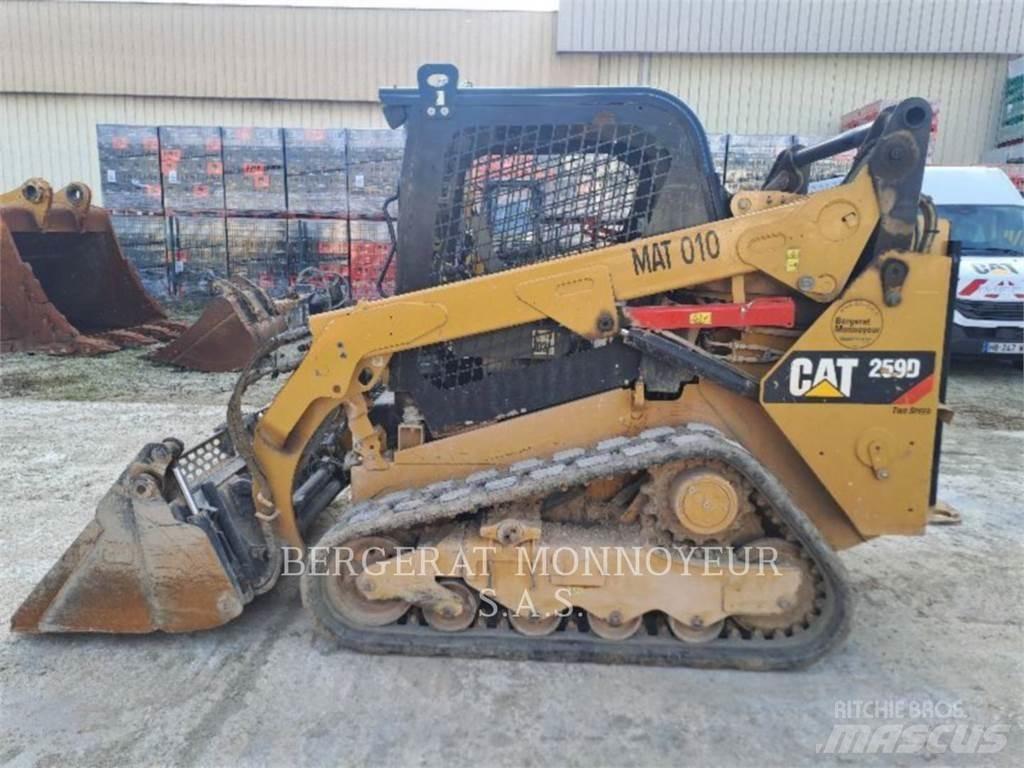 CAT 259D Vikšriniai krautuvai
