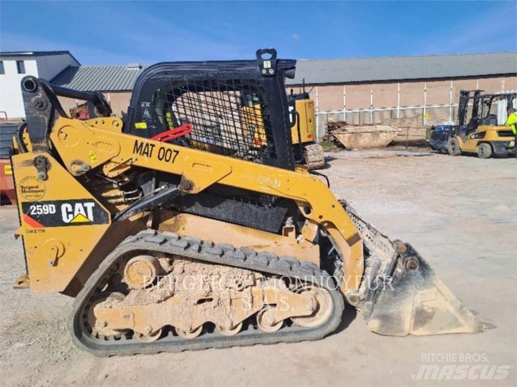 CAT 259D Vikšriniai krautuvai