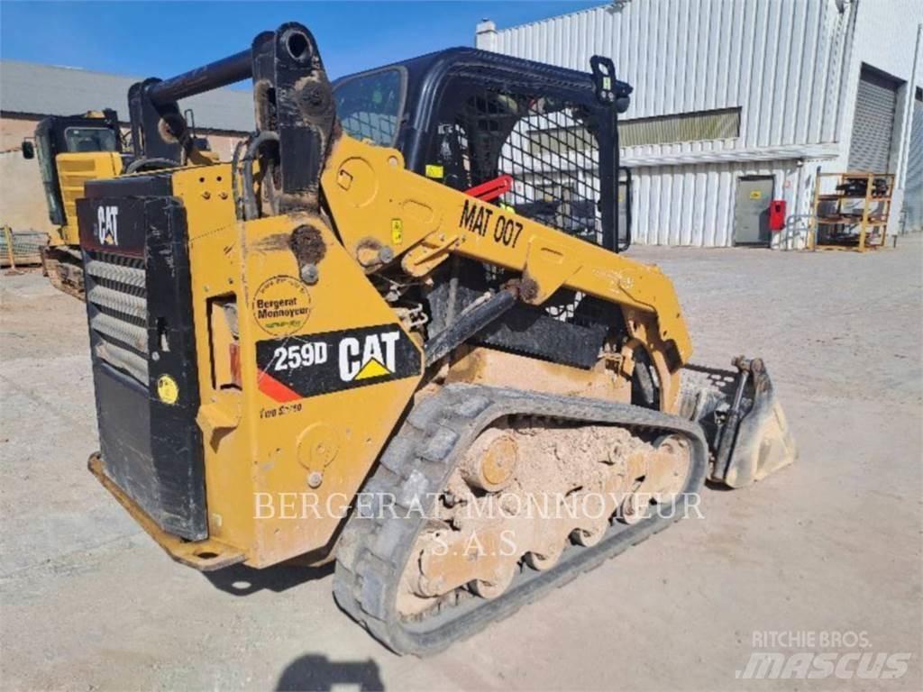CAT 259D Vikšriniai krautuvai