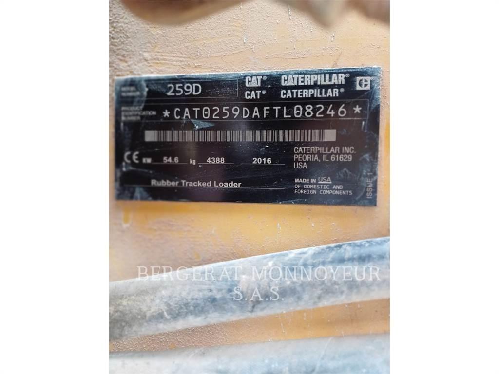 CAT 259D Vikšriniai krautuvai