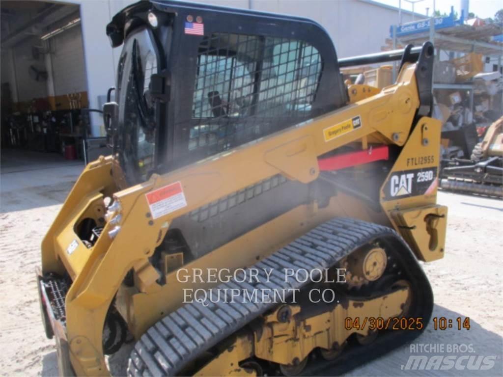 CAT 259D Vikšriniai krautuvai