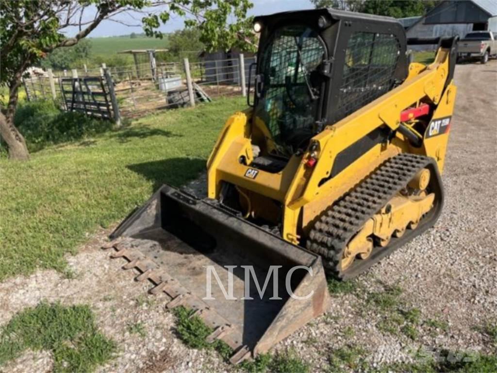 CAT 259D Krautuvai su šoniniu pasukimu