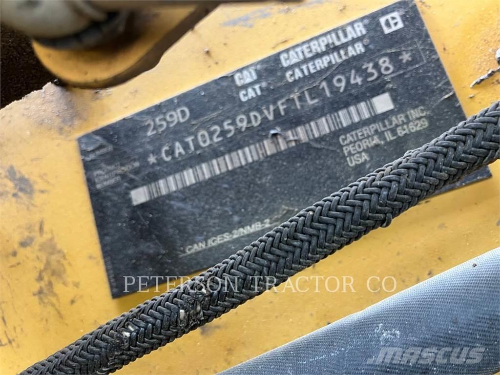 CAT 259D Vikšriniai krautuvai
