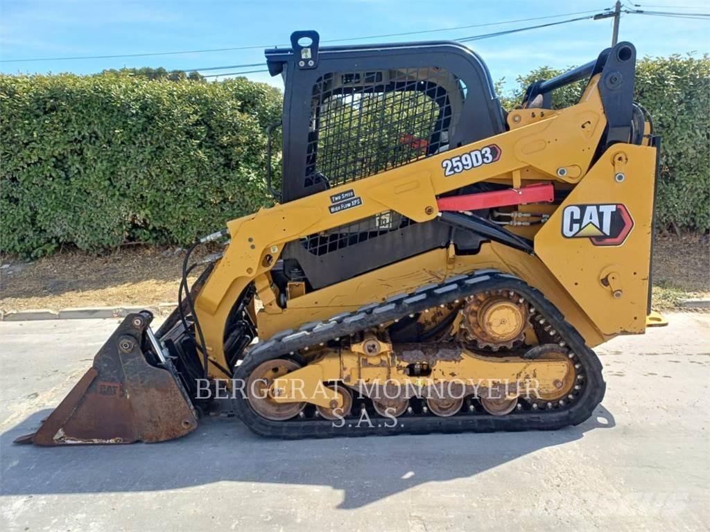 CAT 259D Vikšriniai krautuvai