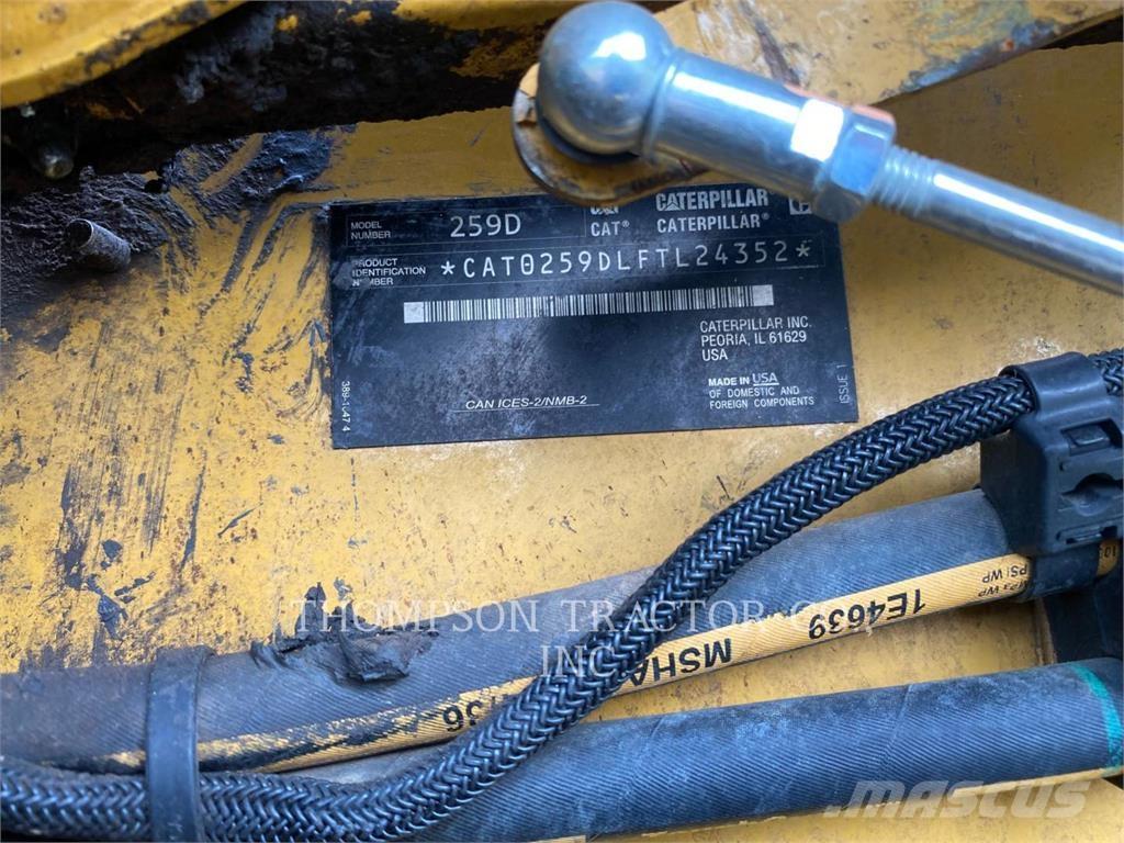 CAT 259D Vikšriniai krautuvai