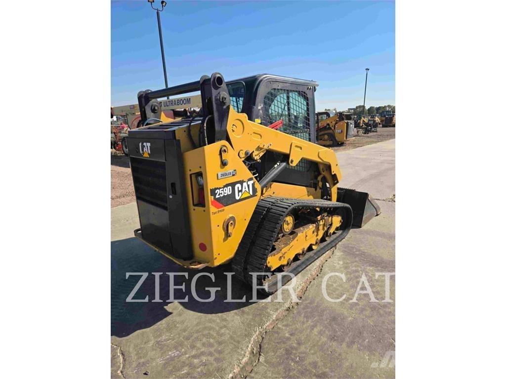 CAT 259D Vikšriniai krautuvai