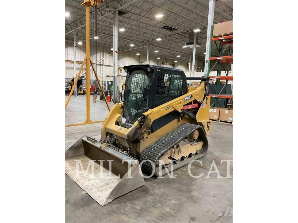 CAT 259D 3 Krautuvai su šoniniu pasukimu
