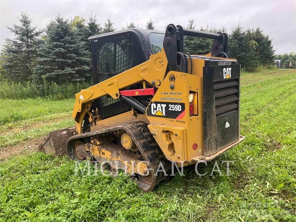 CAT 259D AHQ Krautuvai su šoniniu pasukimu