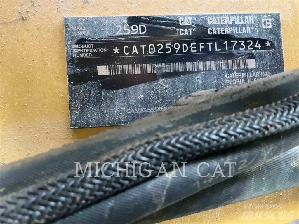 CAT 259D AHQ Krautuvai su šoniniu pasukimu