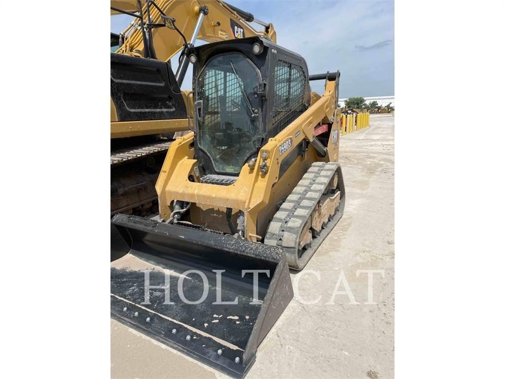 CAT 259D CAB Krautuvai su šoniniu pasukimu