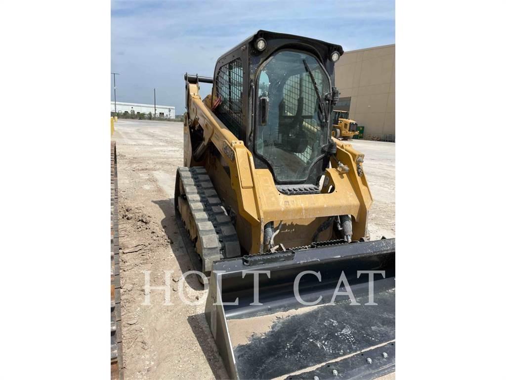 CAT 259D CAB Krautuvai su šoniniu pasukimu