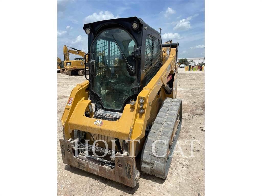 CAT 259D CAB Krautuvai su šoniniu pasukimu