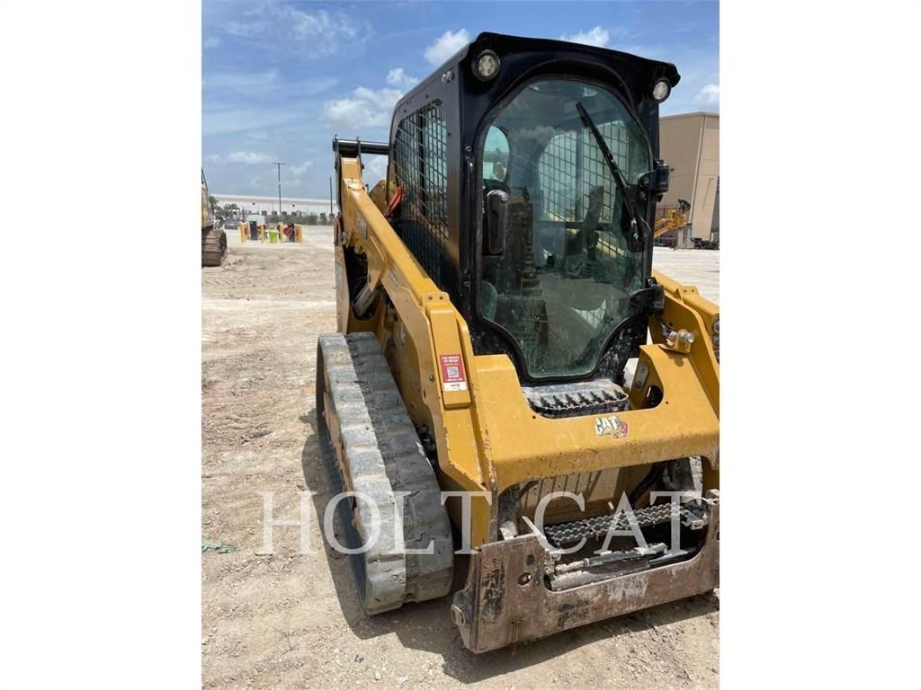 CAT 259D CAB Krautuvai su šoniniu pasukimu