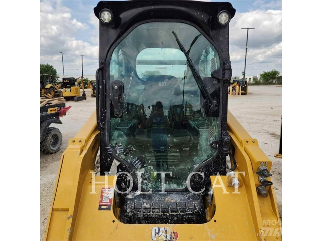CAT 259D CAB Krautuvai su šoniniu pasukimu