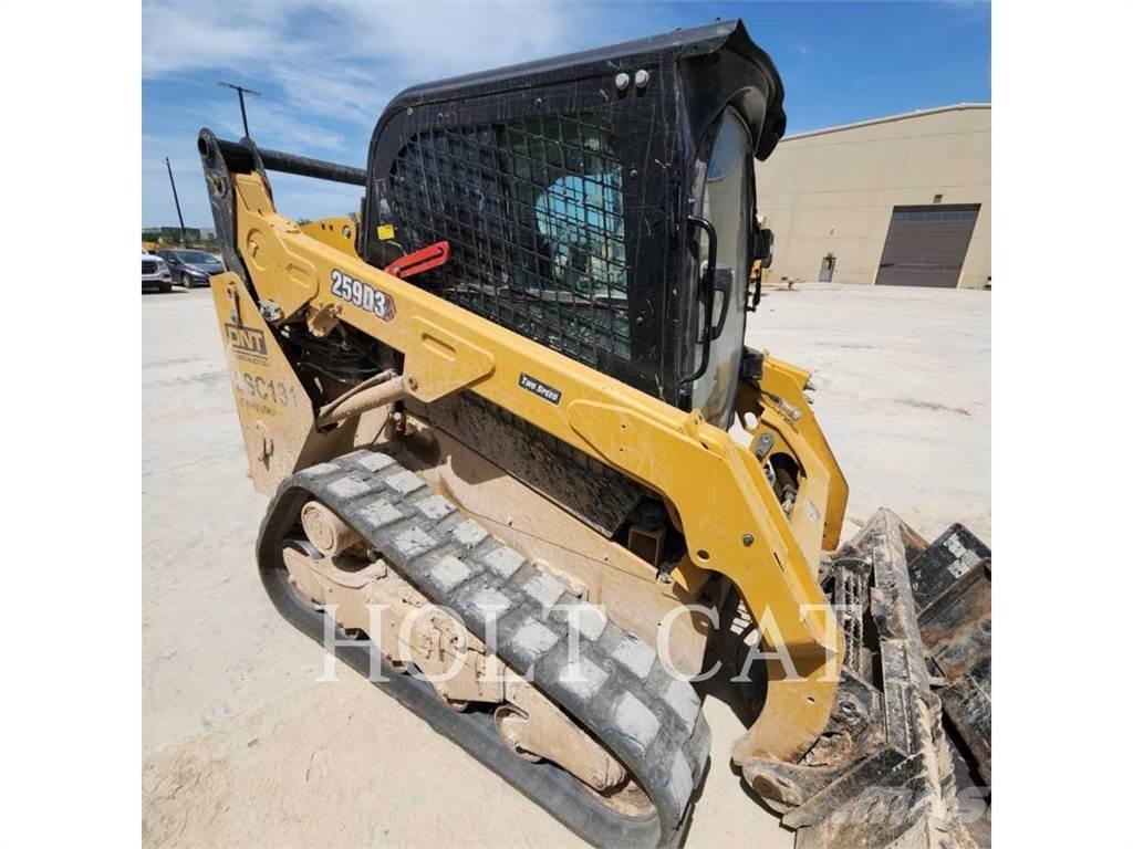 CAT 259D CAB Krautuvai su šoniniu pasukimu