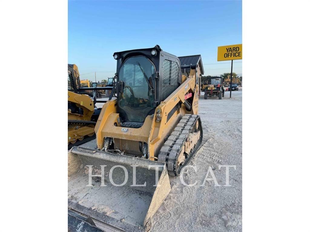 CAT 259D CAB Krautuvai su šoniniu pasukimu