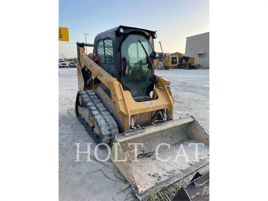 CAT 259D CAB Krautuvai su šoniniu pasukimu