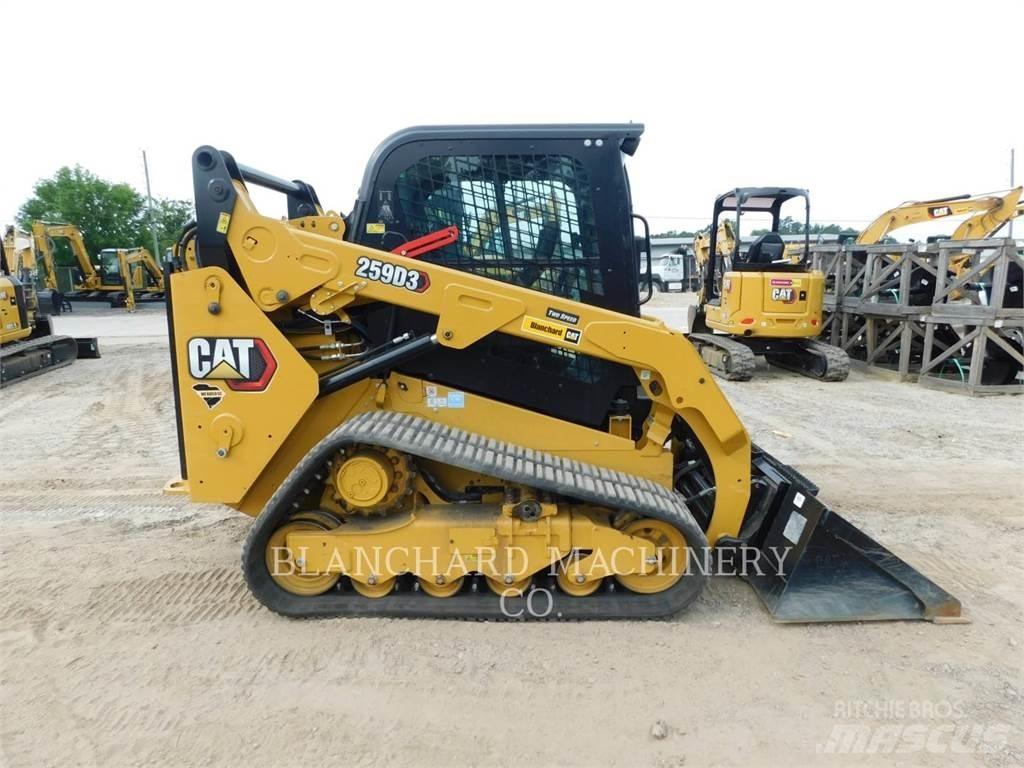 CAT 259D3 Vikšriniai krautuvai