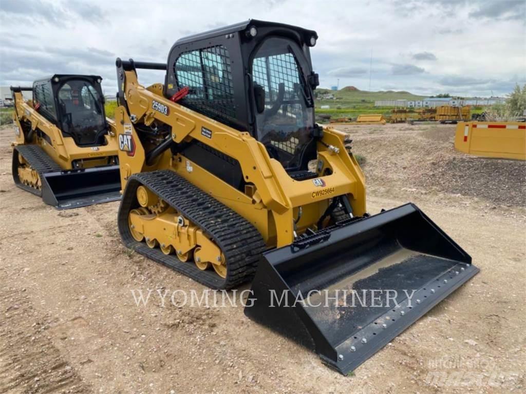 CAT 259D3 Krautuvai su šoniniu pasukimu