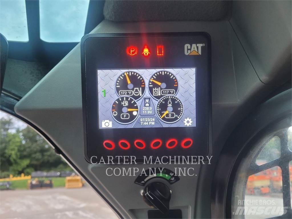 CAT 259D3 Krautuvai su šoniniu pasukimu