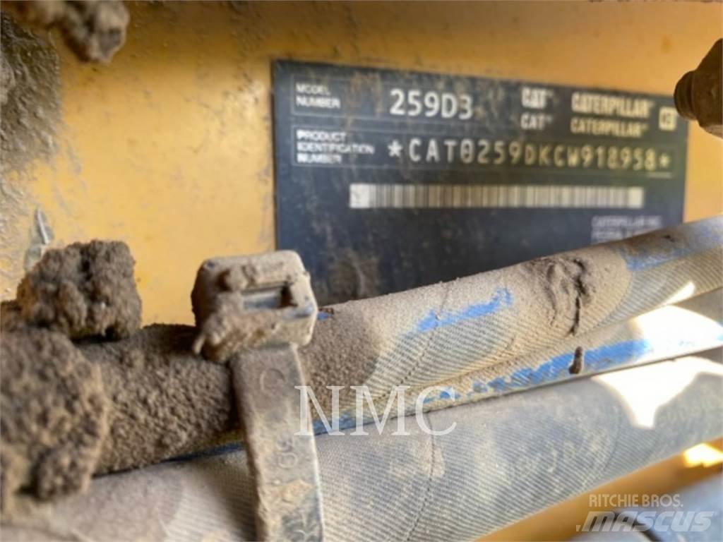 CAT 259D3 Vikšriniai krautuvai