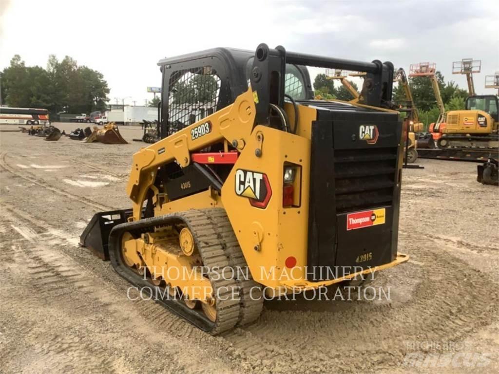 CAT 259D3 Vikšriniai krautuvai