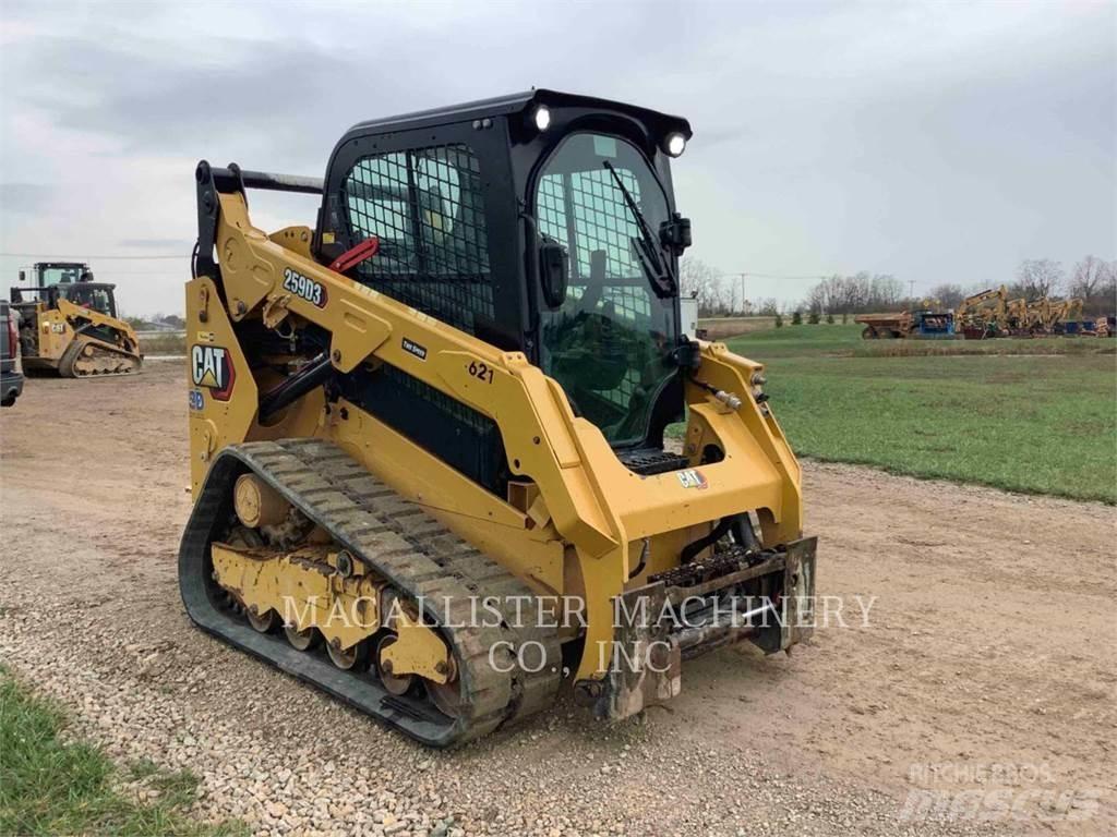 CAT 259D3 Vikšriniai krautuvai