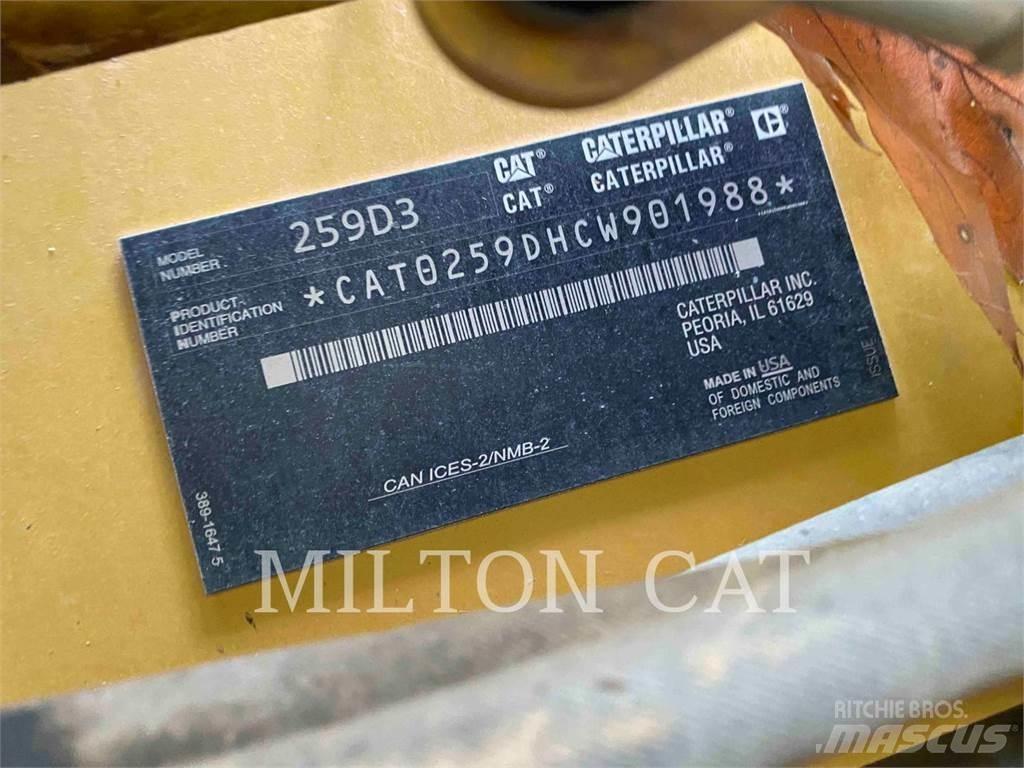 CAT 259D3 Vikšriniai krautuvai