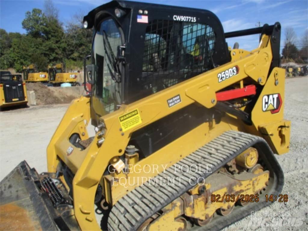 CAT 259D3 Vikšriniai krautuvai